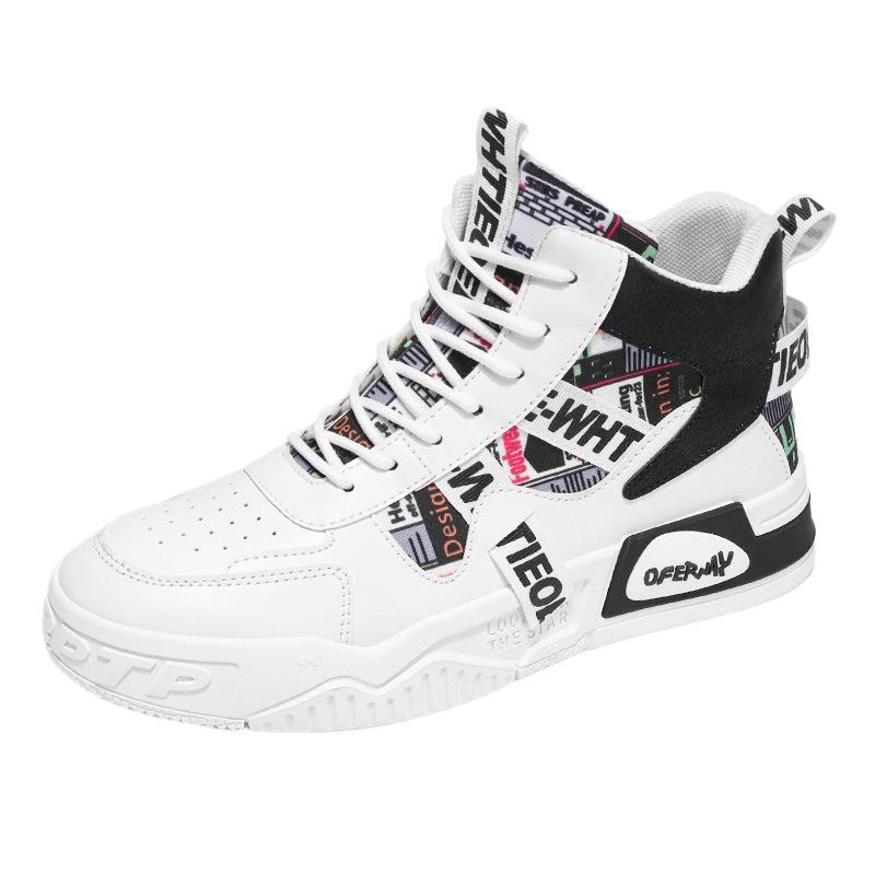 Herren Sportliche Hochtop Sneakers Drune