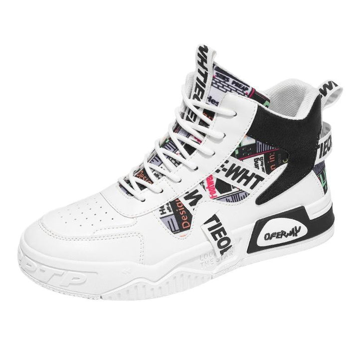 Herren Sportliche Hochtop Sneakers Drune