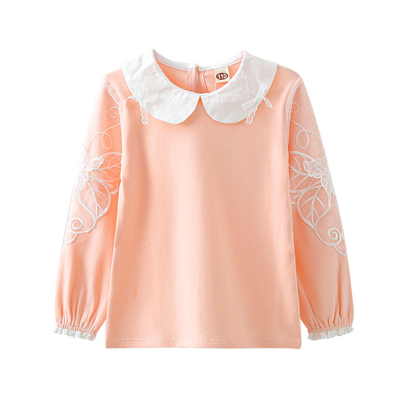 Damen Bluse mit eleganter Stickerei Drune