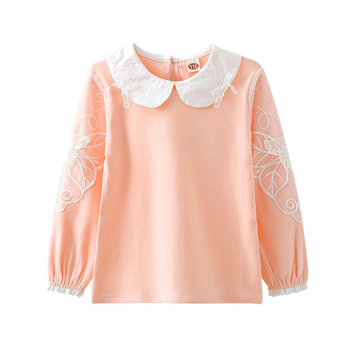 Damen Bluse mit eleganter Stickerei Drune