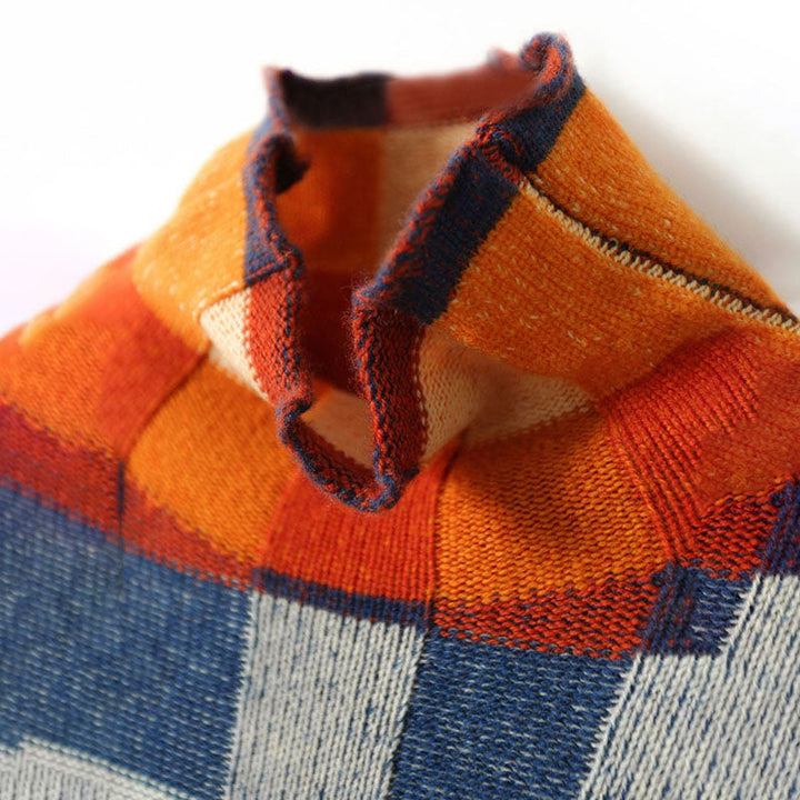 Drune | Pullover mit Bunten Karos