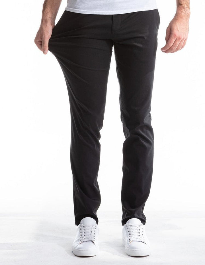 Herren Slim-Fit Chinohose aus atmungsaktivem Material Drune