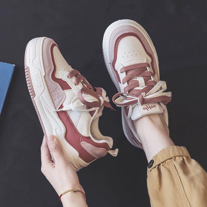 Damen Modische Sneakers mit dämpfender Sohle und atmungsaktivem Obermaterial Drune