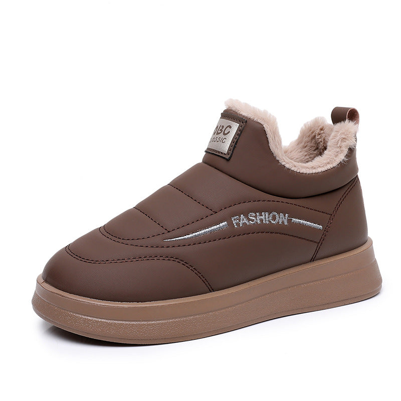 Damen Gefütterte Sneaker mit rutschfester Sohle und ergonomischer Form Drune