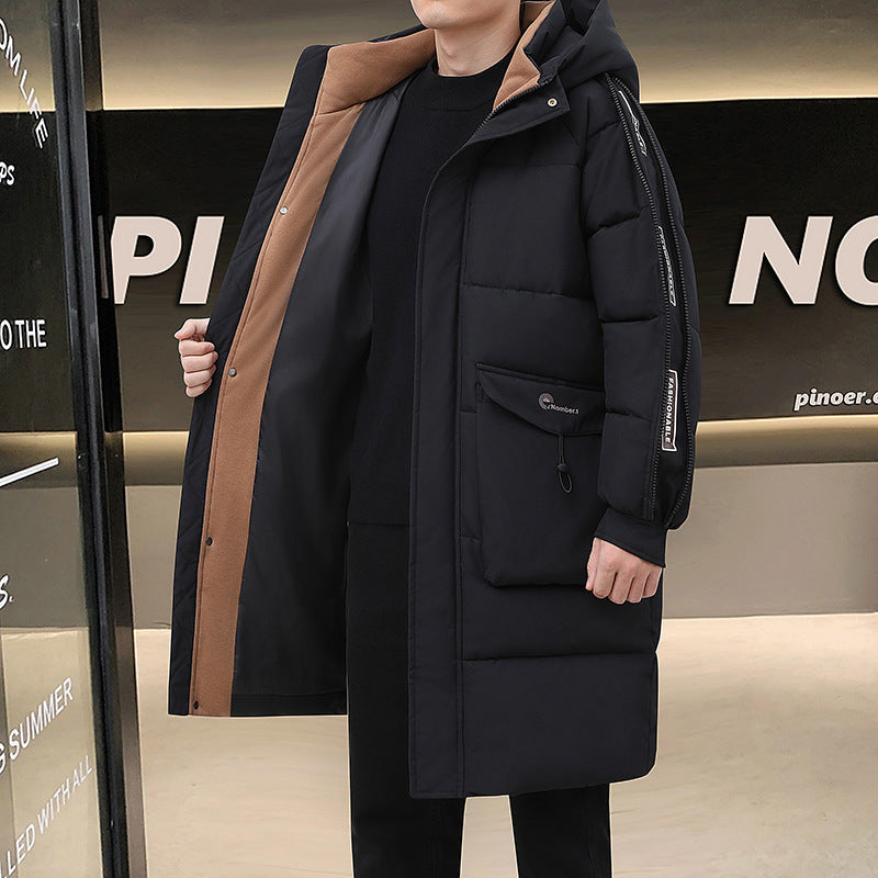 Damen Langen gefütterten Winterparka Drune