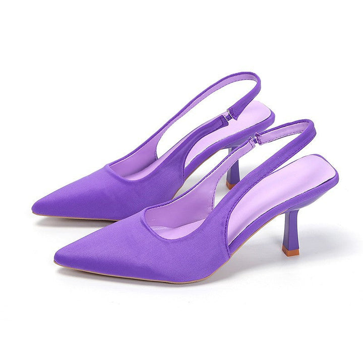 Damen Slingback-Pumps mit spitzem Design und elegantem Absatz Drune