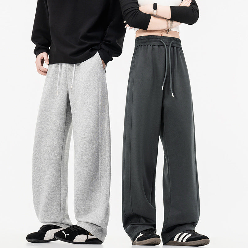 Damen weite Lounge-Jogginghose mit elastischem Bund, Kordelzug und legerer Culotte-Passform Drune