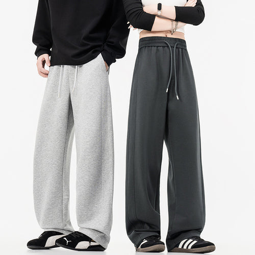 Damen weite Lounge-Jogginghose mit elastischem Bund, Kordelzug und legerer Culotte-Passform Drune
