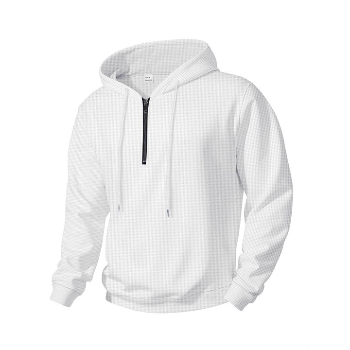 Herren Kapuzenpullover mit innovativem Reißverschluss und atmungsaktivem Material Drune