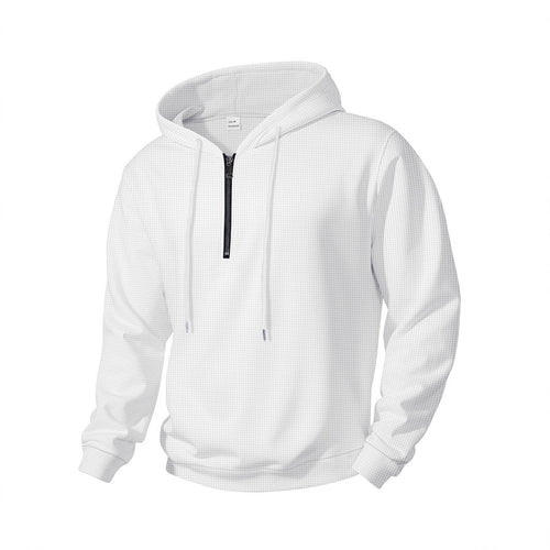 Herren Kapuzenpullover mit innovativem Reißverschluss und atmungsaktivem Material Drune