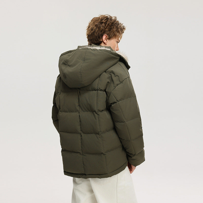 Damen Stepp-Kurzjacke mit abnehmbarer Kapuze und wärmender Microfaserfüllung Drune