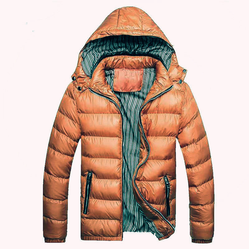 Herren Gefütterte Stepp-Expeditionsjacke mit Kunstfellkapuze und Frontmix-Taschen Drune