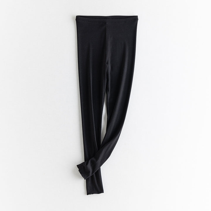 Damen Feine Thermo-Leggings mit hohem Elastikbund und enger Silhouette Drune