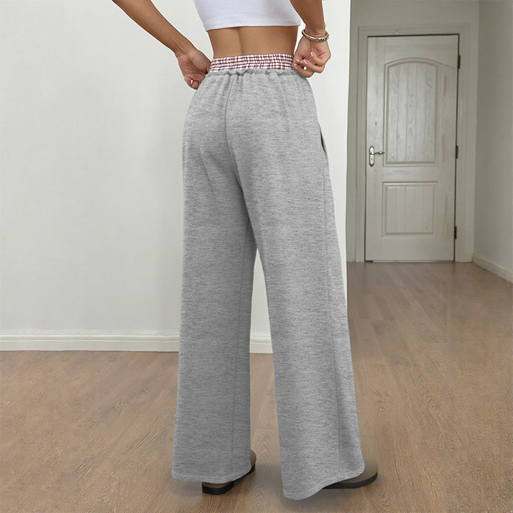 Damen Lässige Weite Jogginghose Drune
