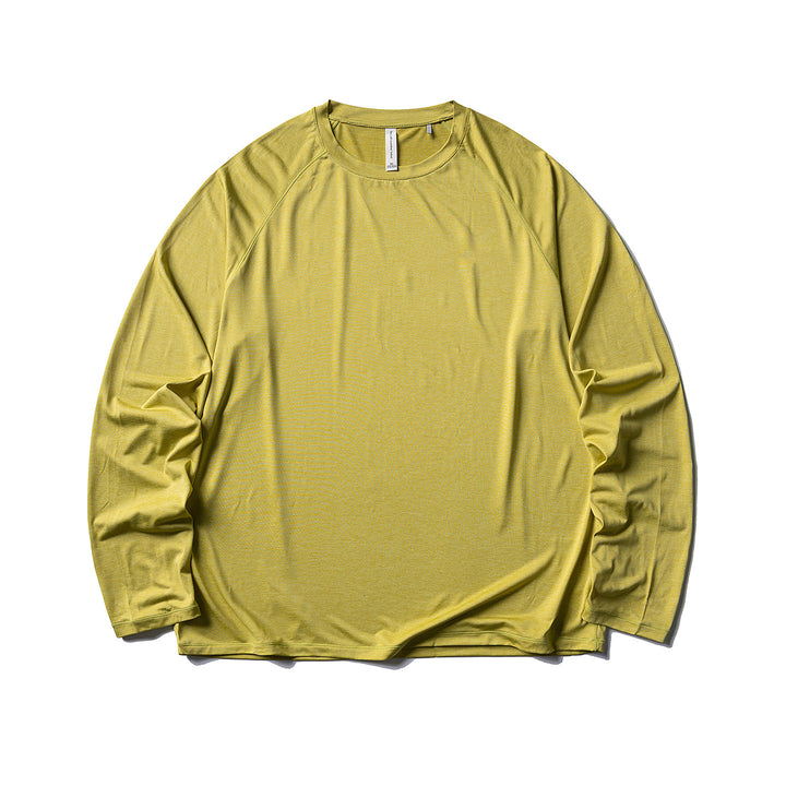 Unisex Langarmshirt aus leichtem Jersey mit Raglanärmeln Drune