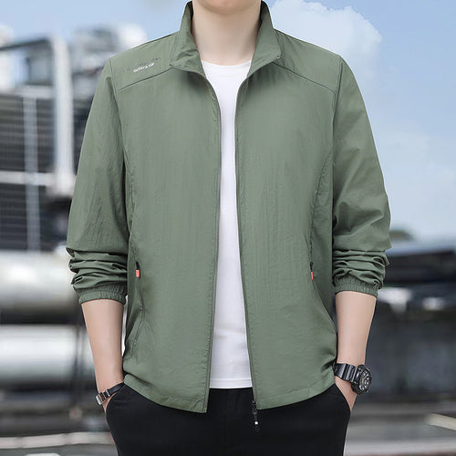 Herren Leichte Funktionsjacke mit Reißverschluss Drune