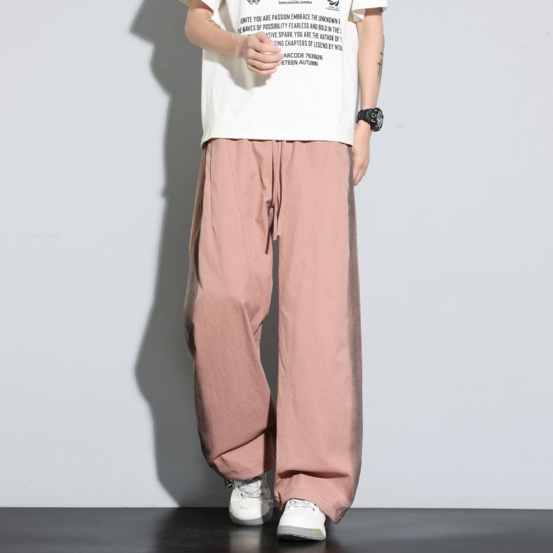Damen Weite Lagen-Loungehose mit Cargo-Details & elastischem Tunnelzug Drune