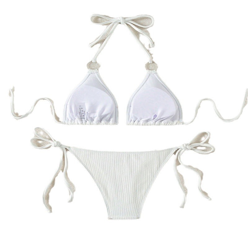 Damen Triangel-Bikini mit modischem Ringdetail Drune