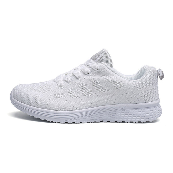 Unisex leichte gestrickte Freizeit- und Laufsneaker mit stoßabsorbierender Komfortsohle Drune