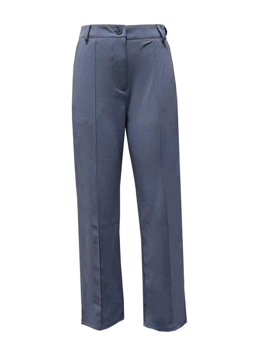 Damen nan taillierter Blazer-Hosen Businessanzug aus Stretchstoff Drune