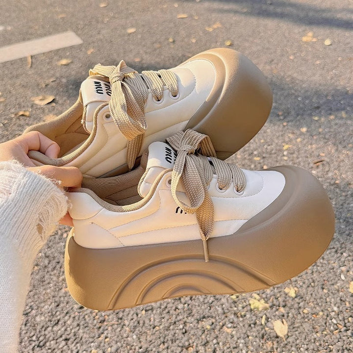 Damen Plattform-Sneaker mit komfortabler Polsterung und trendigem Design Drune