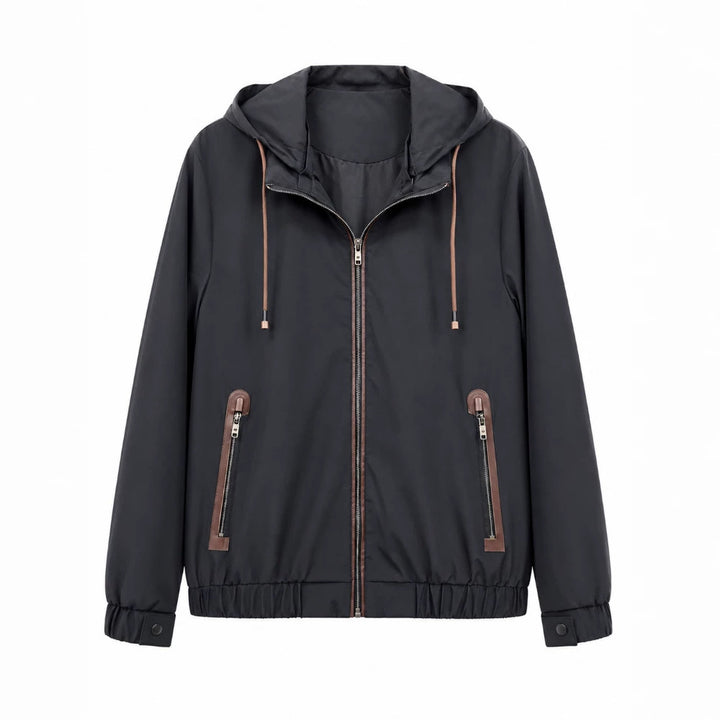 Herren Sportliche Übergangsjacke mit Kapuze Drune