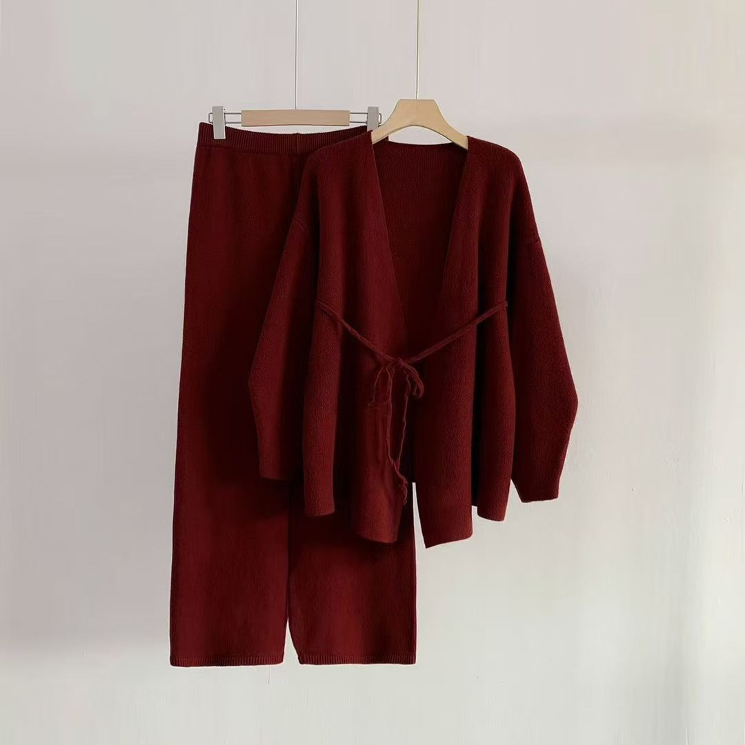 Damen Wickeljacke mit lässiger Passform und weitem Schnitt Drune