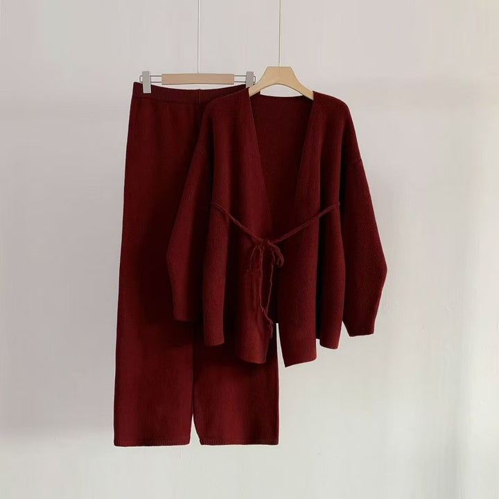 Damen Wickeljacke mit lässiger Passform und weitem Schnitt Drune