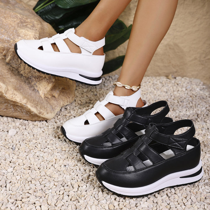 Damen Freizeitsandalen mit atmungsaktivem Obermaterial und rutschfester Sohle Drune