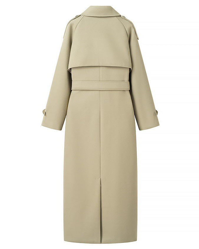 Drune | Fjord Langer Wolltrenchcoat