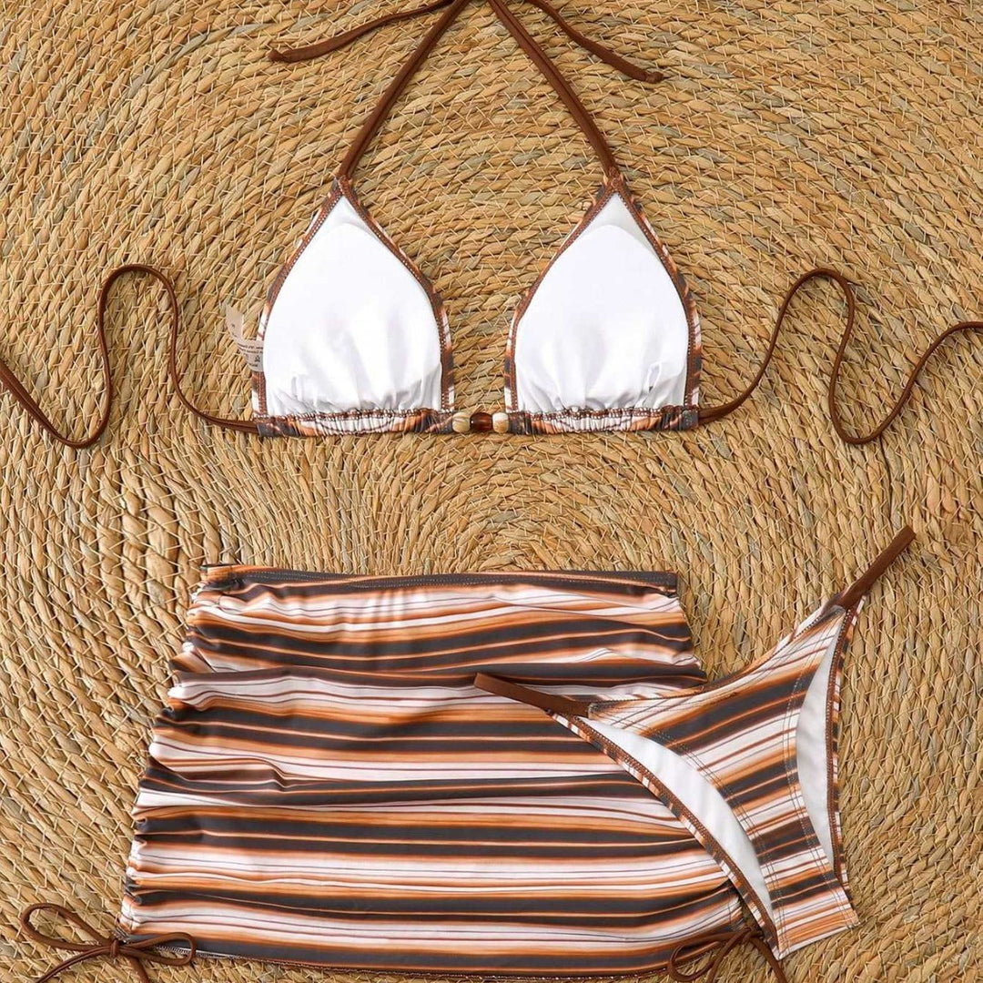 Damen Bikini-Set mit variabler Raffung Drune