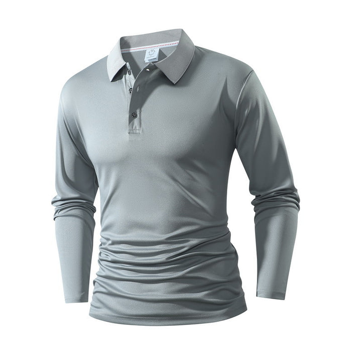 Herren Langarm Poloshirt Drune