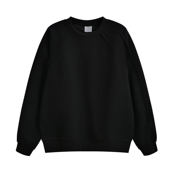 Unisex Oversize Sweatshirt mit Raglanärmeln und Rippbündchen Drune