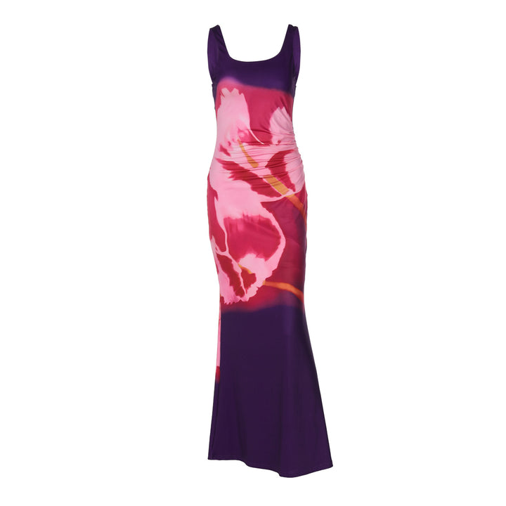 Damen Blumengemustertes Maxikleid Drune