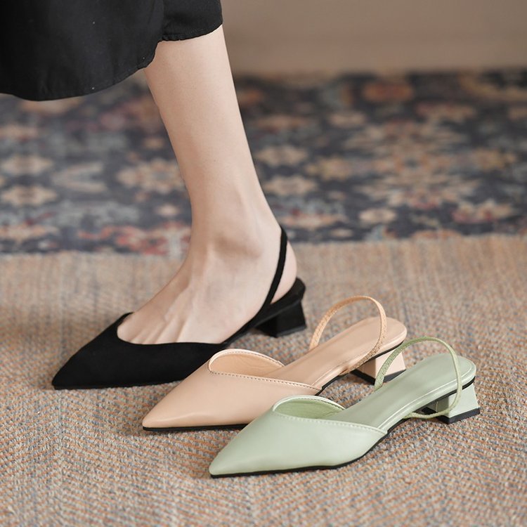 Damen Slingback-Pumps mit spitz zulaufendem Design Drune