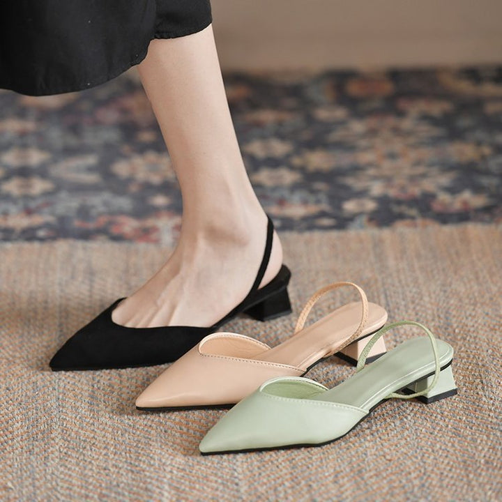 Damen Slingback-Pumps mit spitz zulaufendem Design Drune