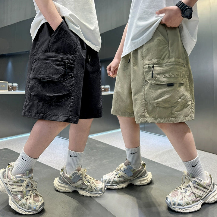 Unisex Cargo-Shorts mit multifunktionalen Taschen Drune
