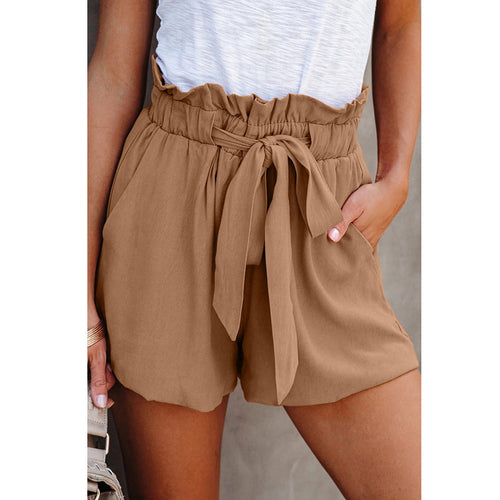 Damen Sommerliche Shorts mit verstellbarem Bund und praktischen Taschen Drune