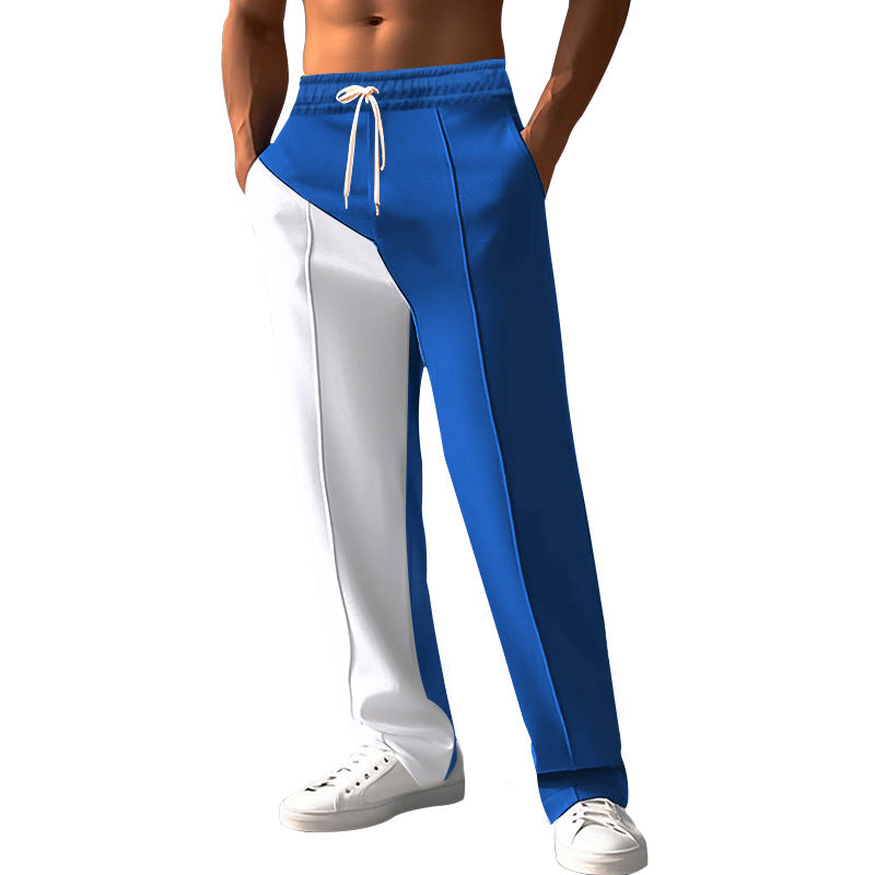 Herren nan sportliche Jogginghose mit asymmetrischem Schnitt und elastischem Bund Drune
