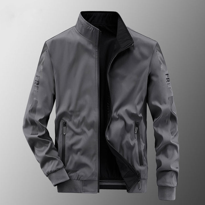 Herren Sportliche Windbreaker Jacke Drune