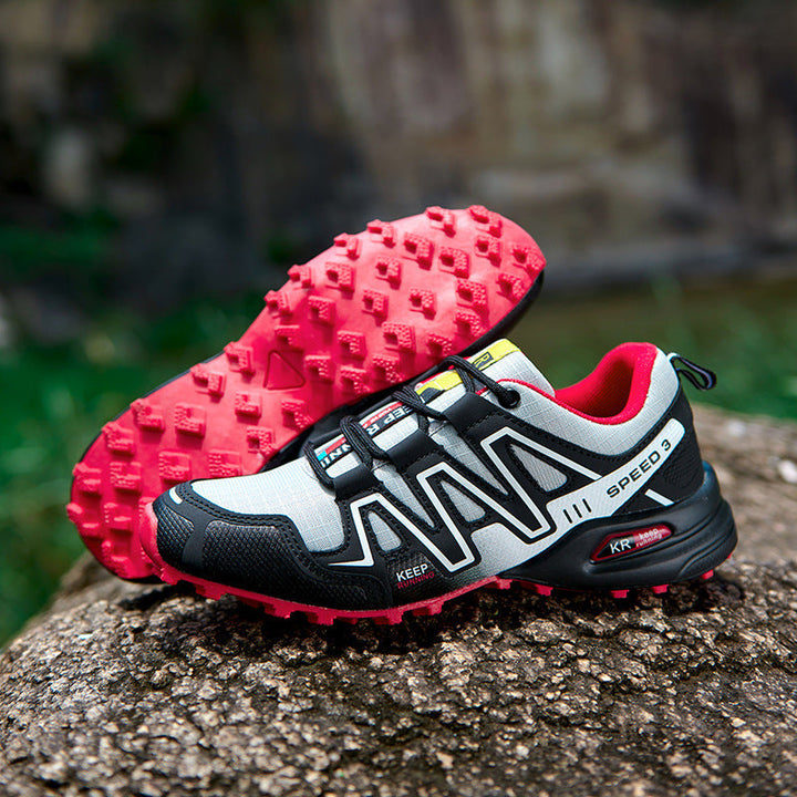 Damen Trail-Running Schuhe mit rutschfester Sohle und atmungsaktivem Obermaterial Drune