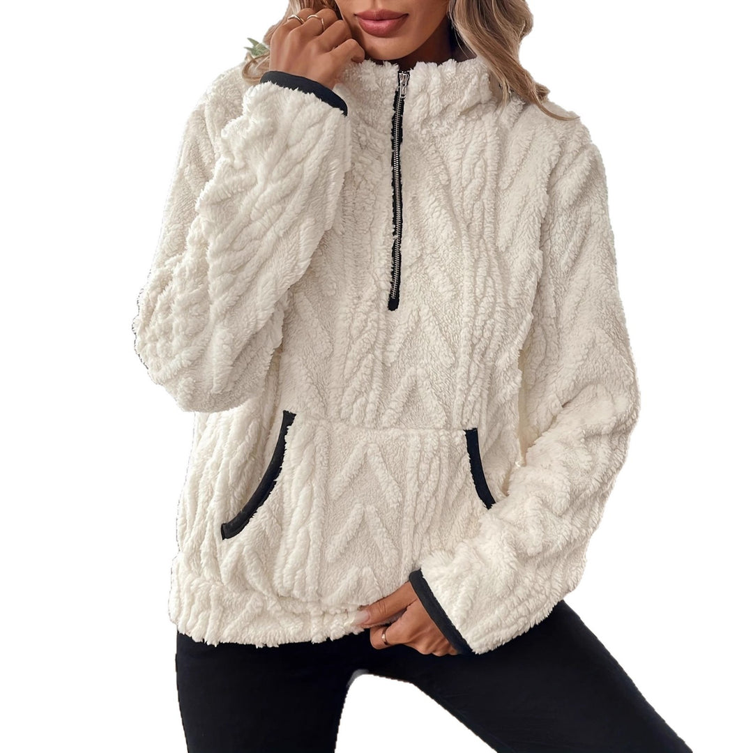 Damen Weiche Fleece Damenjacke Drune