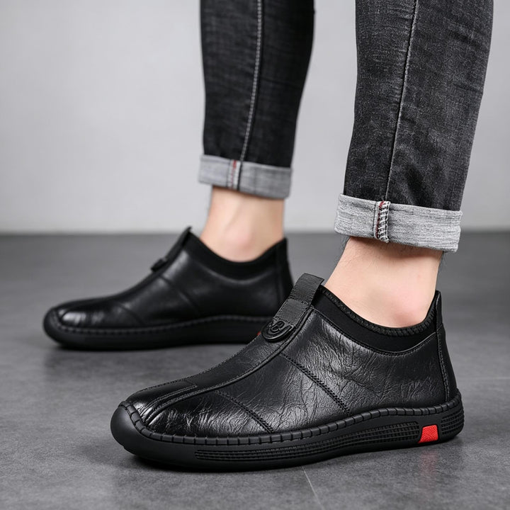 Herren Klassische Slipper Drune