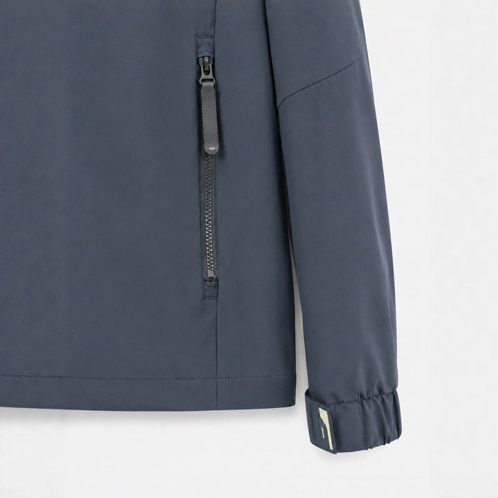 Herren Leichte wasserabweisende Kapuzen‑Softshelljacke mit Reißverschlusstaschen Drune