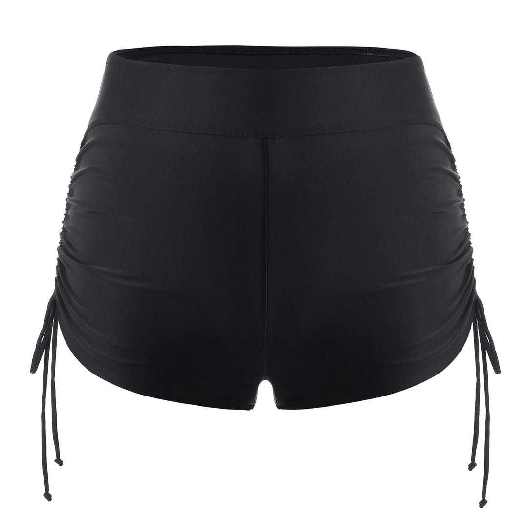 Damen Sportliche Badeshorts mit praktischer Raffung Drune