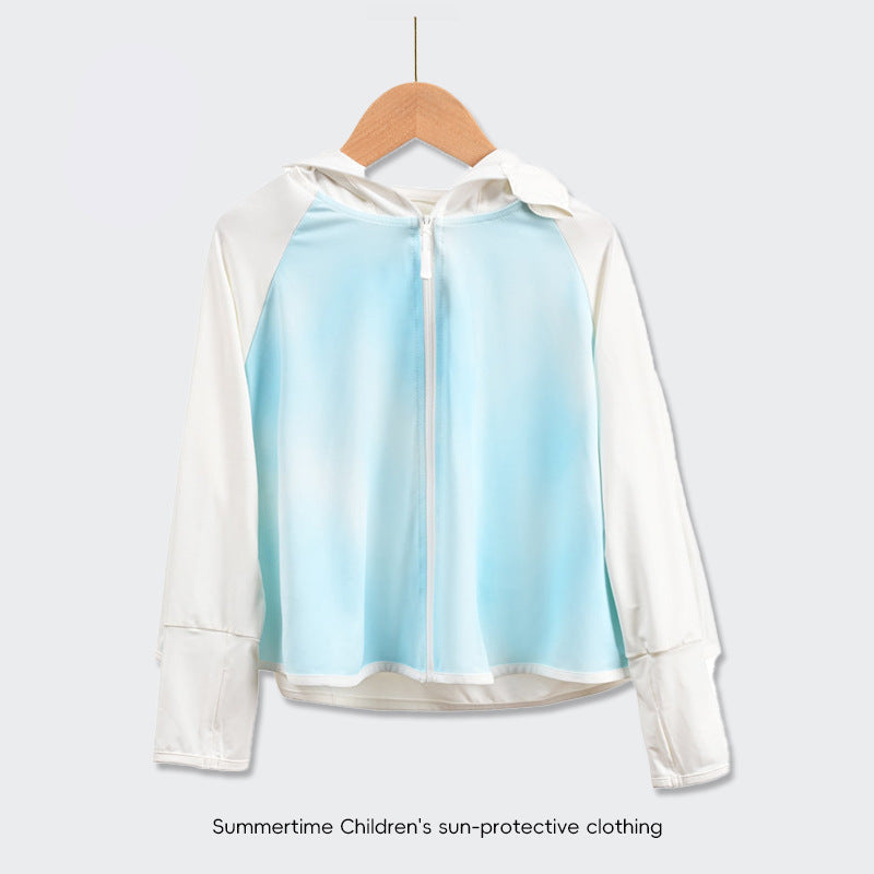 Damen UV-Schutzjacke mit Kapuze und weichem Material Drune