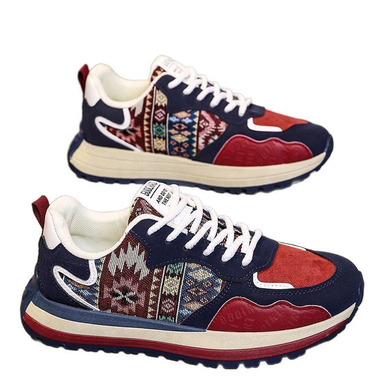Damen Sportliche Sneaker mit einzigartigem textilem Design und dämpfender Sohle Drune