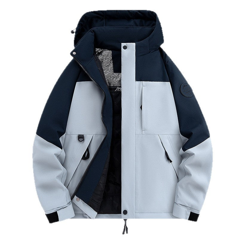 Herren Wasserdichte und atmungsaktive Softshell-Outdoorjacke Drune