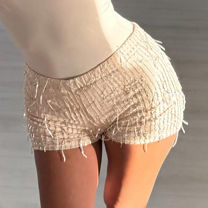Damen Funktions-Hotpants mit elegantem Strassdesign Drune