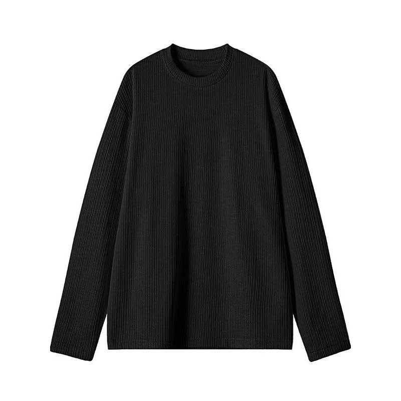 Unisex Oversized Strickoberteil mit Rippenstruktur Drune